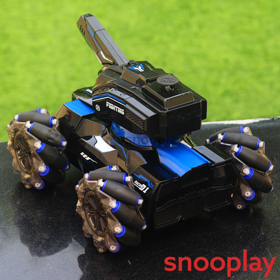 Remote Controlled Battle Tank - (Water Jet Spray) with 360 Degree Turn