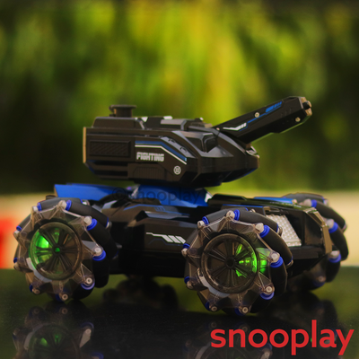 Remote Controlled Battle Tank - (Water Jet Spray) with 360 Degree Turn