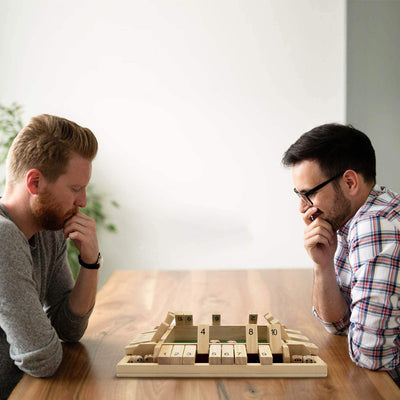 Color Shut the Box Board Game