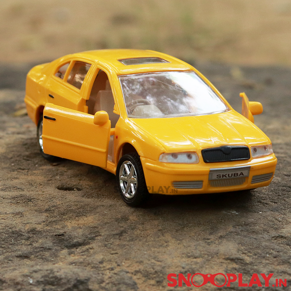 Skuba Car (Skoda) with Openable Doors & Pull Back Action -Assorted Colours main shot