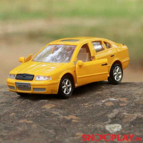 Skuba Car (Skoda) with Openable Doors & Pull Back Action -Assorted Colours open door shot