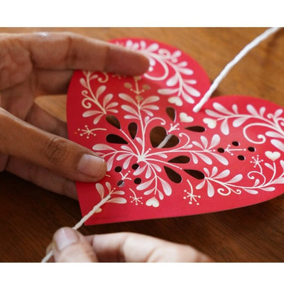 Sweet Hearts Premium Paper Bunting