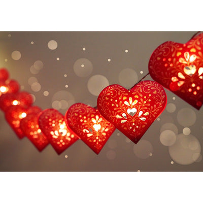 Paper Sweet Hearts Fairy Lights