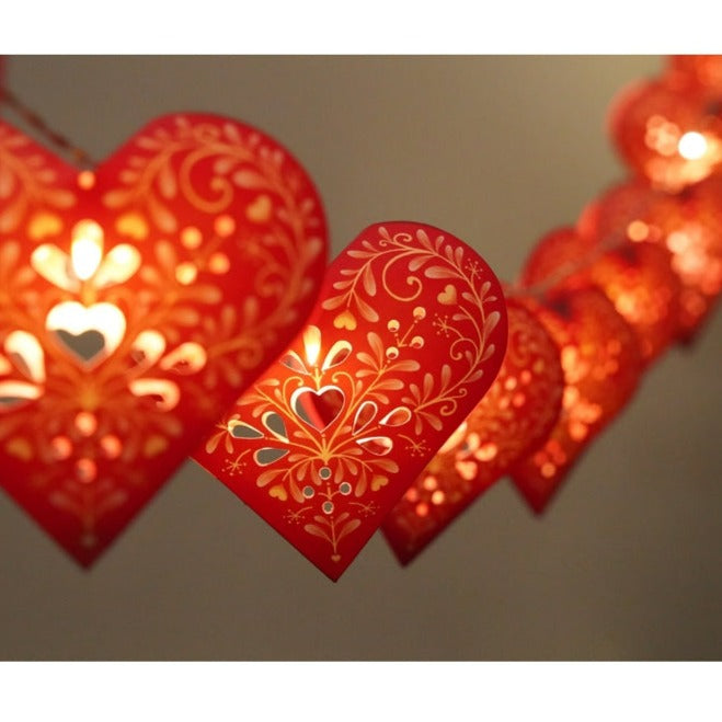 Paper Sweet Hearts Fairy Lights