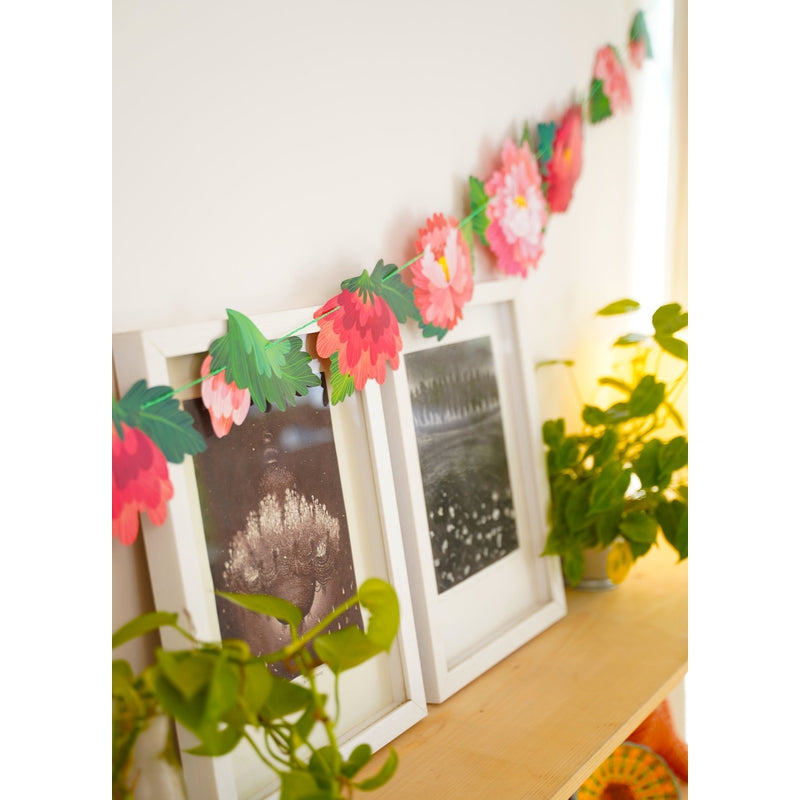 Forever Flowers Premium Paper Bunting