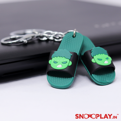 Slippers Shaped Action Figures Keychains Online India Best Price