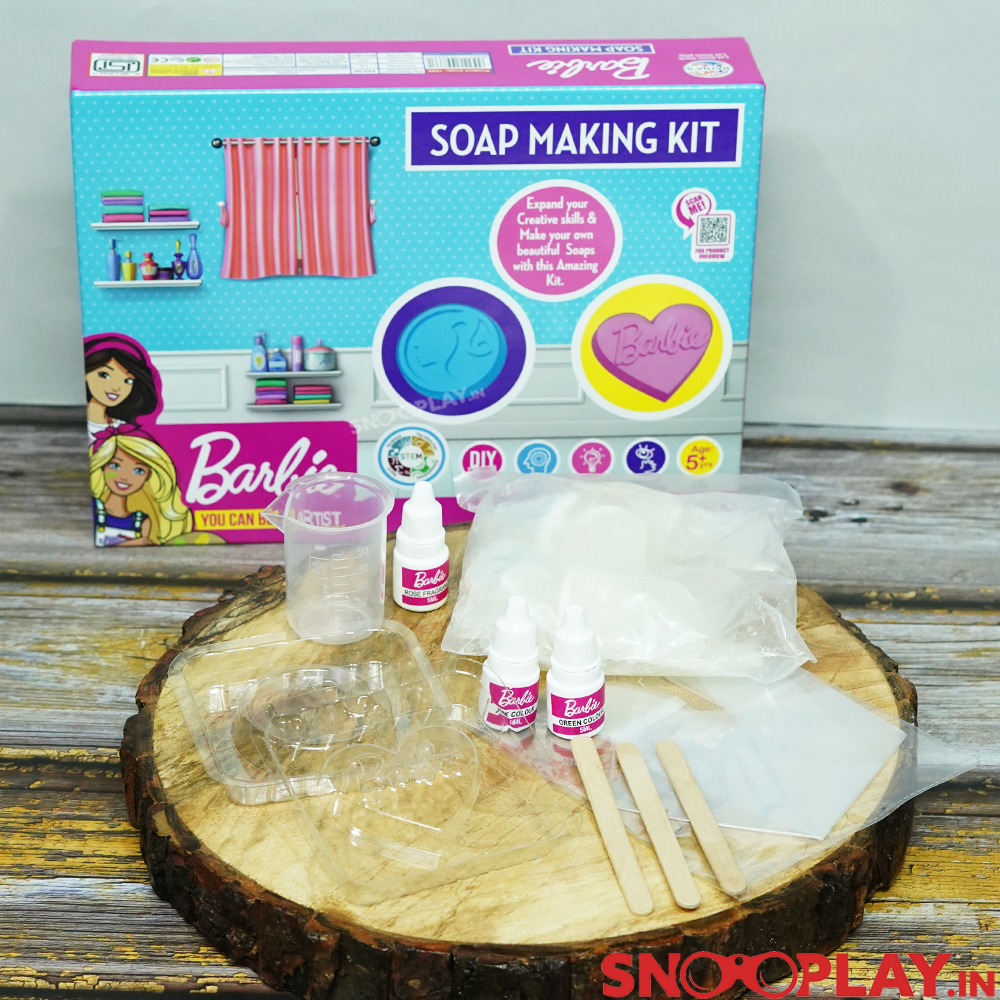 Barbie Soap Making STEM DIY Kit- Official Barbie Merchandise