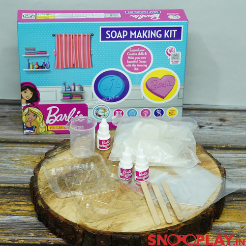 Ratna's Original Licensed Barbie Soap Making Kit (5-8 Years)