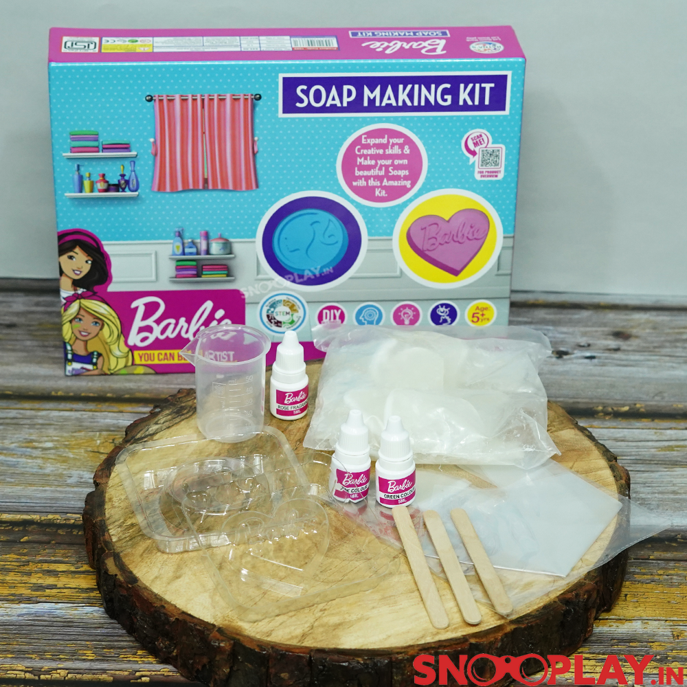 Barbie Soap Making STEM DIY Kit- Official Barbie Merchandise