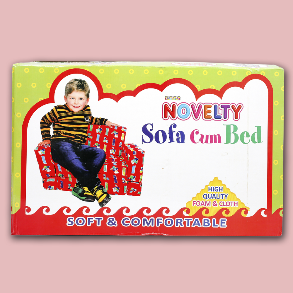 Sofa cum Bed For Kids- Assorted Colors