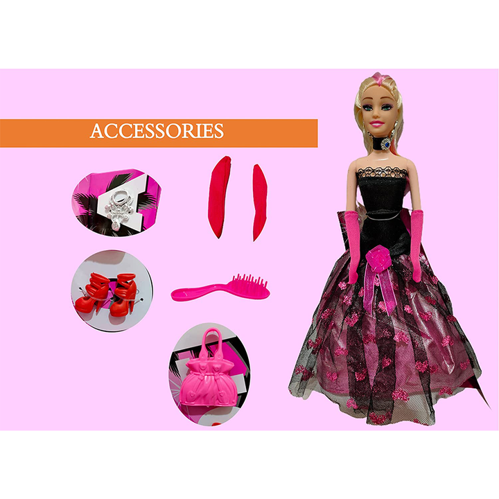 Sofia Fashion Show Barbie Doll | Assorted Colors (3-9 Years)