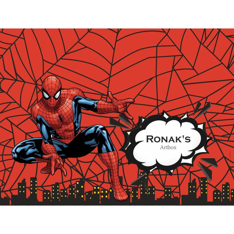 Personalised Artbox - Spiderman (COD Not Available)