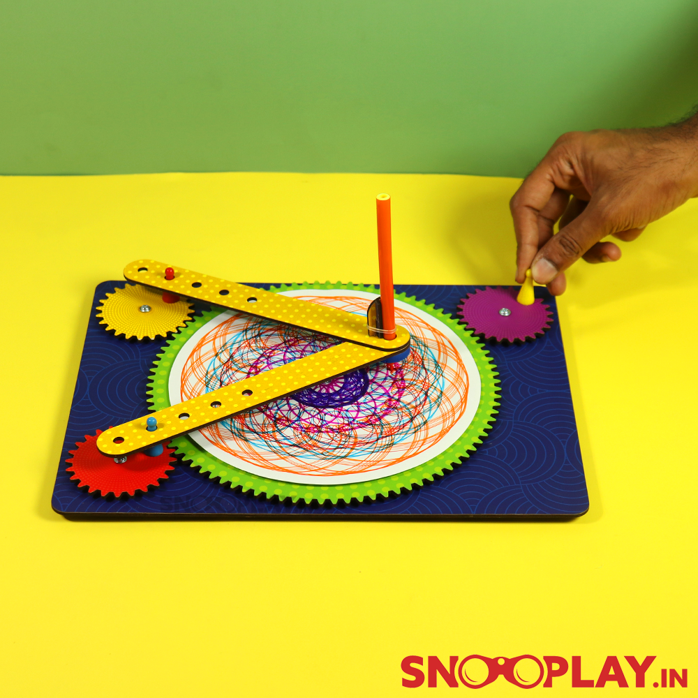 Spirograph Game (Create Unlimited Designs) - Art & Craft Kit (8-16 Years)