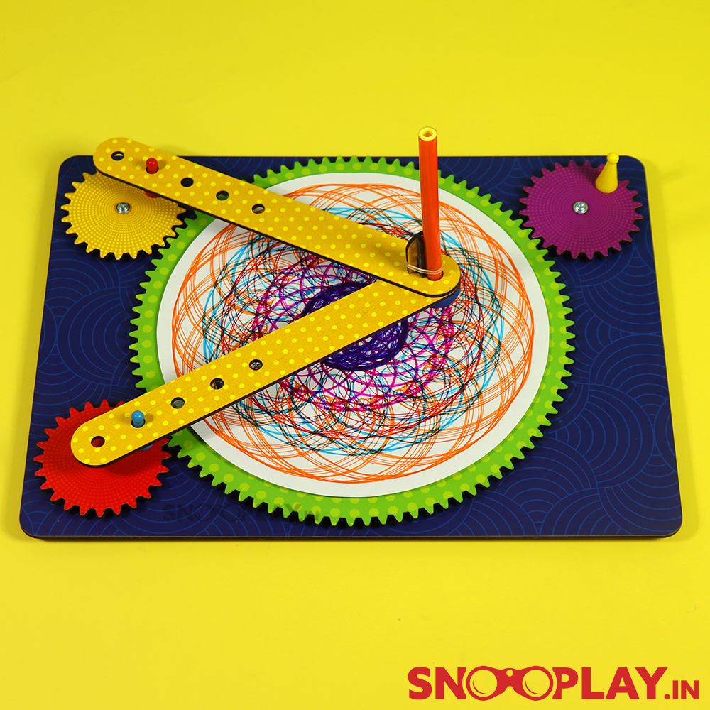 Spirograph Game (Create Unlimited Designs) - Art & Craft Kit (8-16 Years)