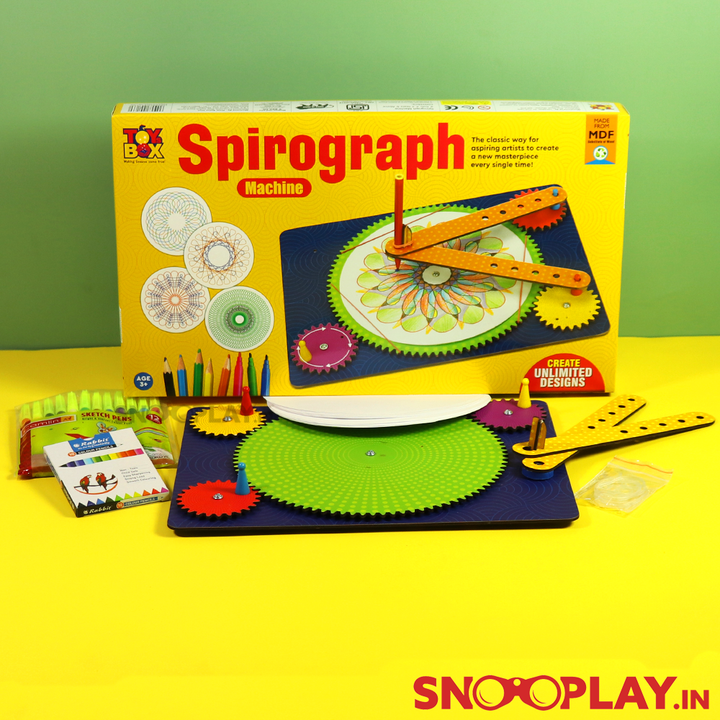 Spirograph Game (Create Unlimited Designs) - Art & Craft Kit (8-16 Years)