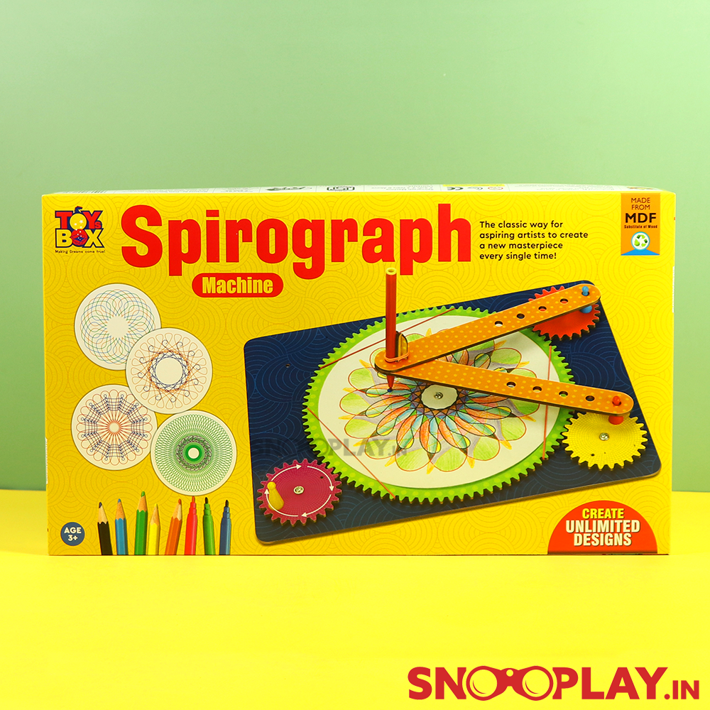 Spirograph Game (Create Unlimited Designs) - Art & Craft Kit (8-16 Years)