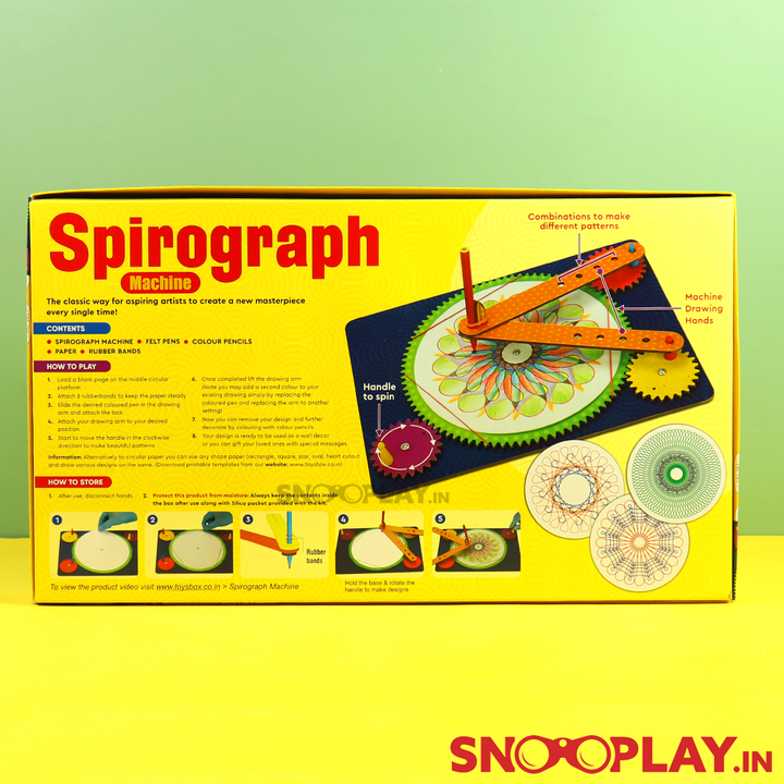 Spirograph Game (Create Unlimited Designs) - Art & Craft Kit (8-16 Years)