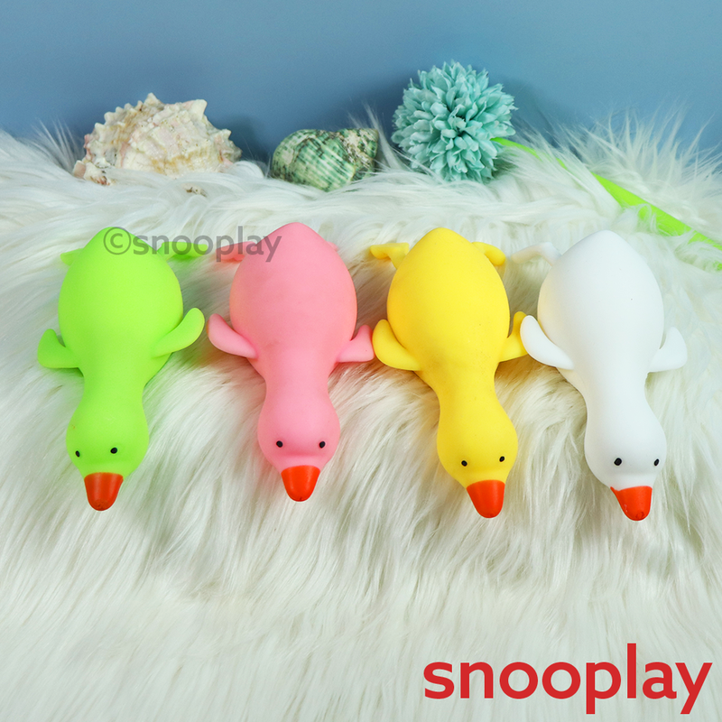 Rubber Squeezy Duck - Assorted Colours