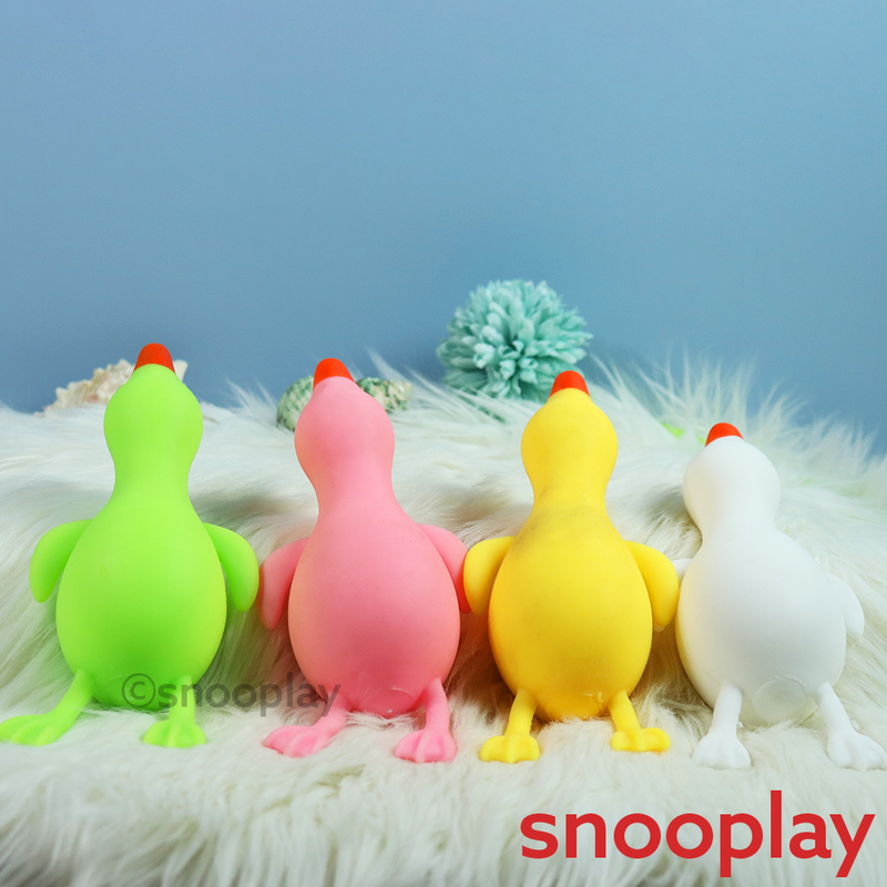 Rubber Squeezy Duck - Assorted Colours