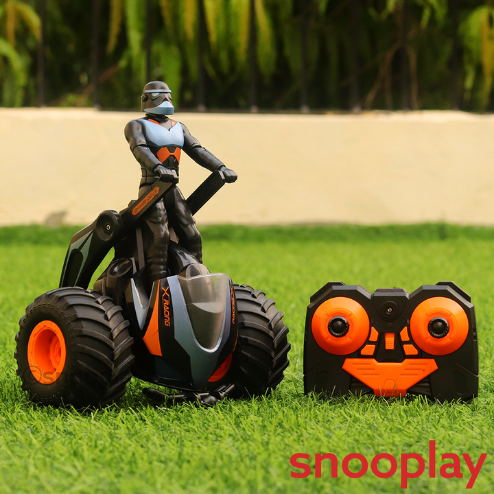 Stunt Racing ATV RC Model- comes with 2 wheeler & 3 wheeler modes- Assorted Colors