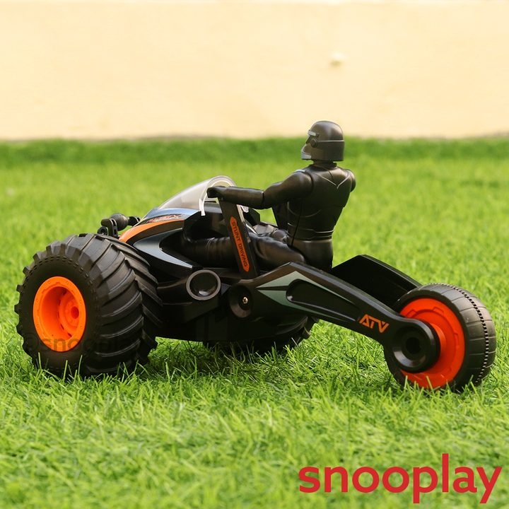 Stunt Racing ATV RC Model- comes with 2 wheeler & 3 wheeler modes- Assorted Colors