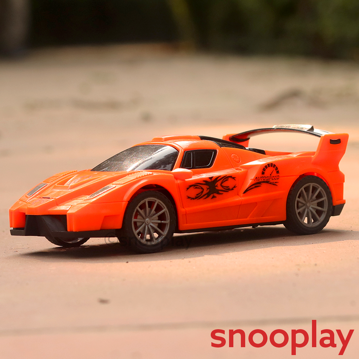 Racing  Car Model Orange ( 1 : 24 )