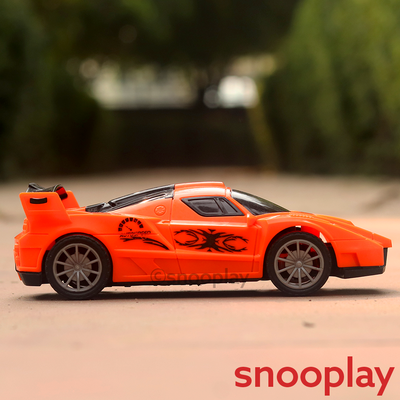 Racing  Car Model Orange ( 1 : 24 )