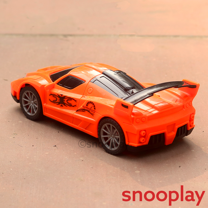 Racing  Car Model Orange ( 1 : 24 )