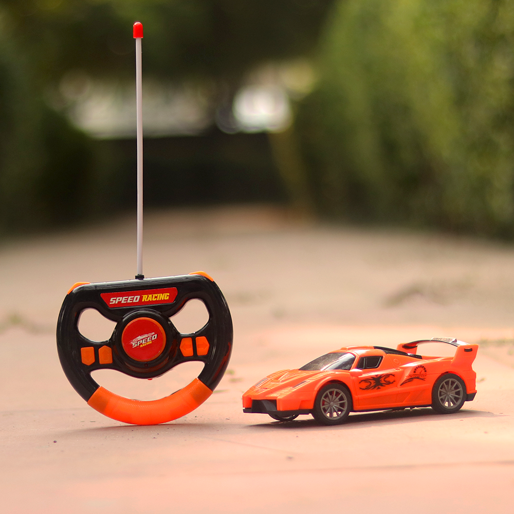 Racing  Car Model Orange ( 1 : 24 )