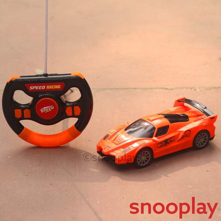 Racing  Car Model Orange ( 1 : 24 )