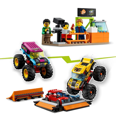 LEGO - Stunt Show Arena Building Blocks Kit (Car Track Set) - 60295 (COD Not Available)