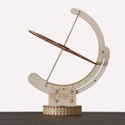 Sundial- STEM Educational DIY Wooden Puzzle