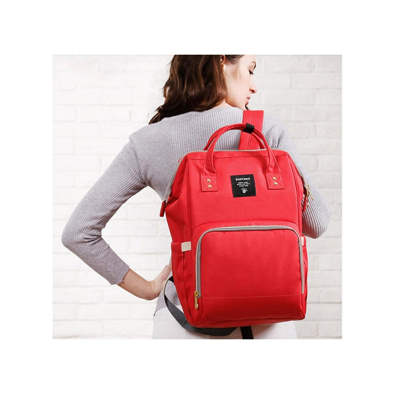 Diaper Bag - Real Red