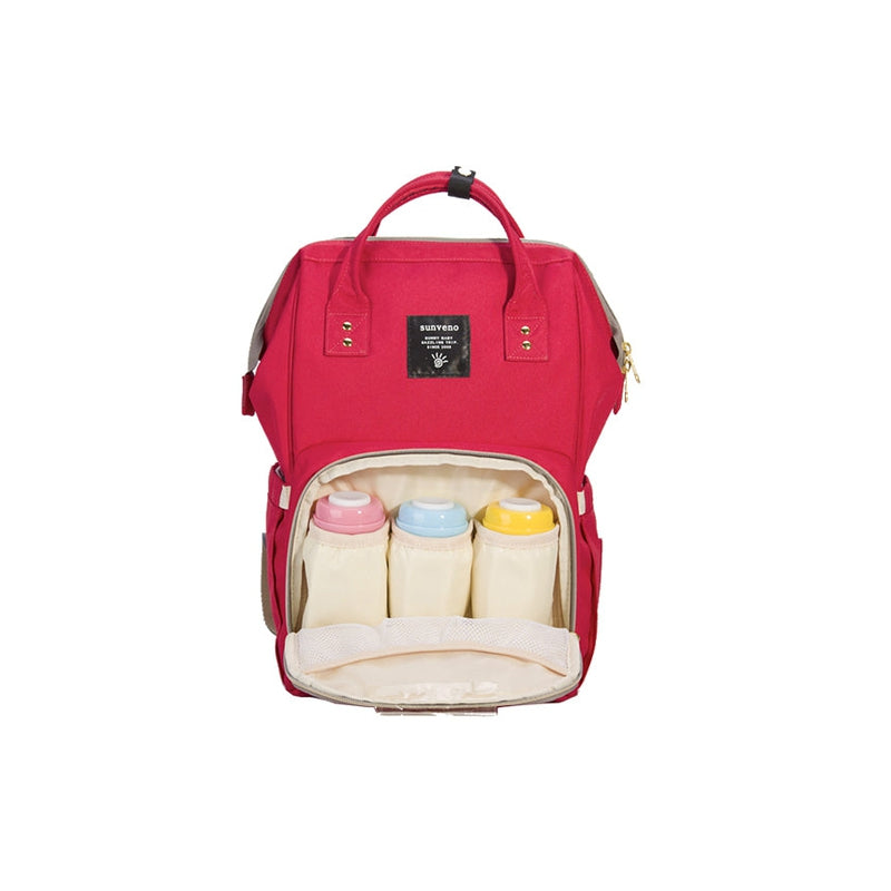 Diaper Bag - Real Red