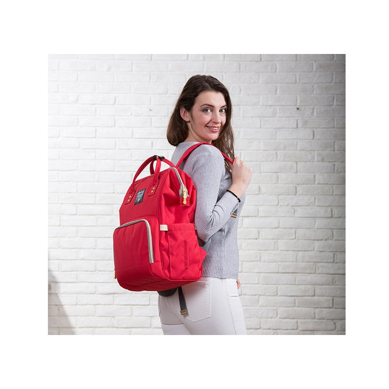 Diaper Bag - Real Red