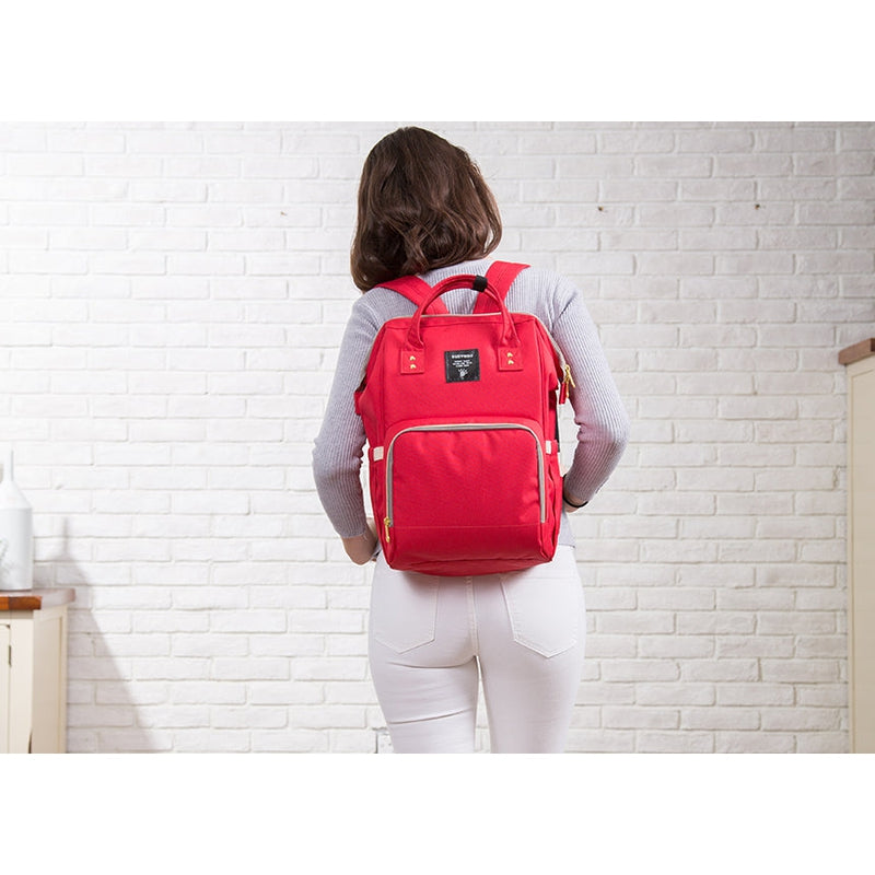 Diaper Bag - Real Red