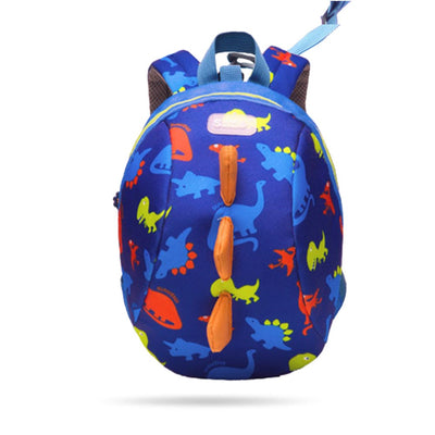 Kids Backpack- Dinosaur Blue