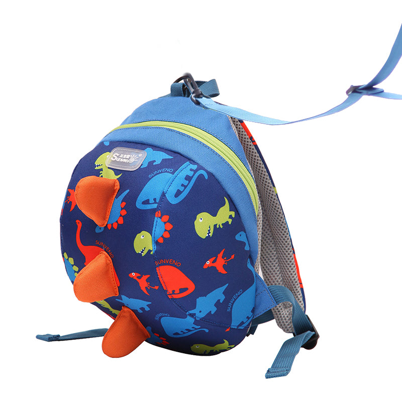 Kids Backpack Large - Dinosaur Blue