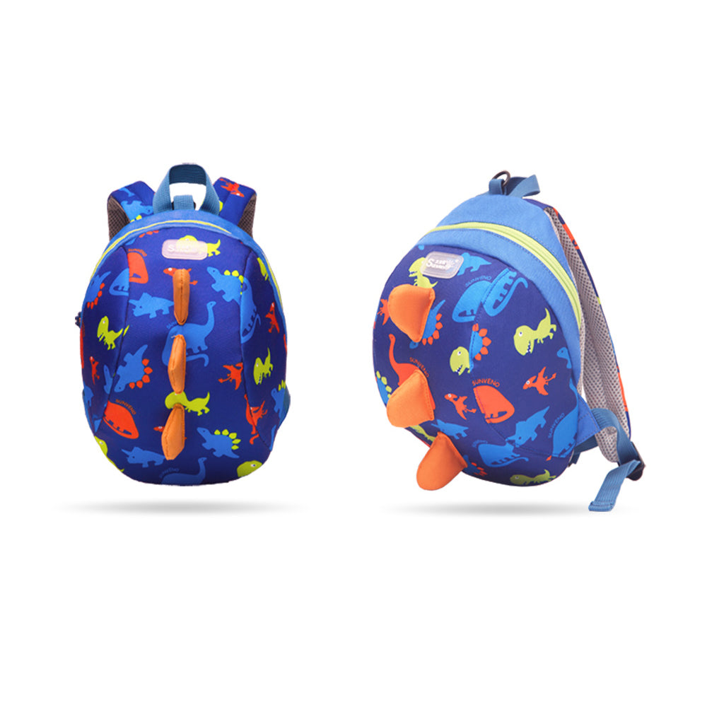 Kids Backpack Large - Dinosaur Blue