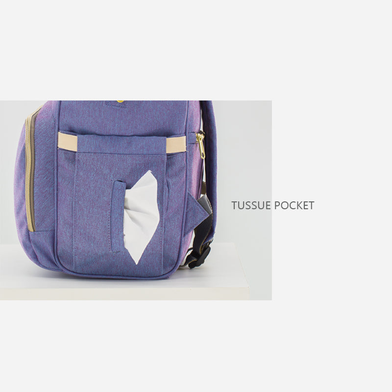 Diaper Bag - Purple Deer