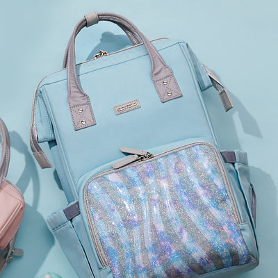 Diaper Bag - Sparkle -Blue