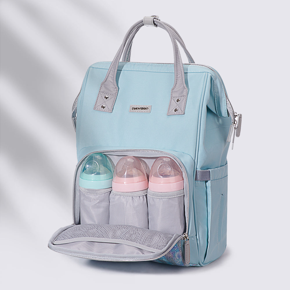 Diaper Bag - Sparkle -Blue