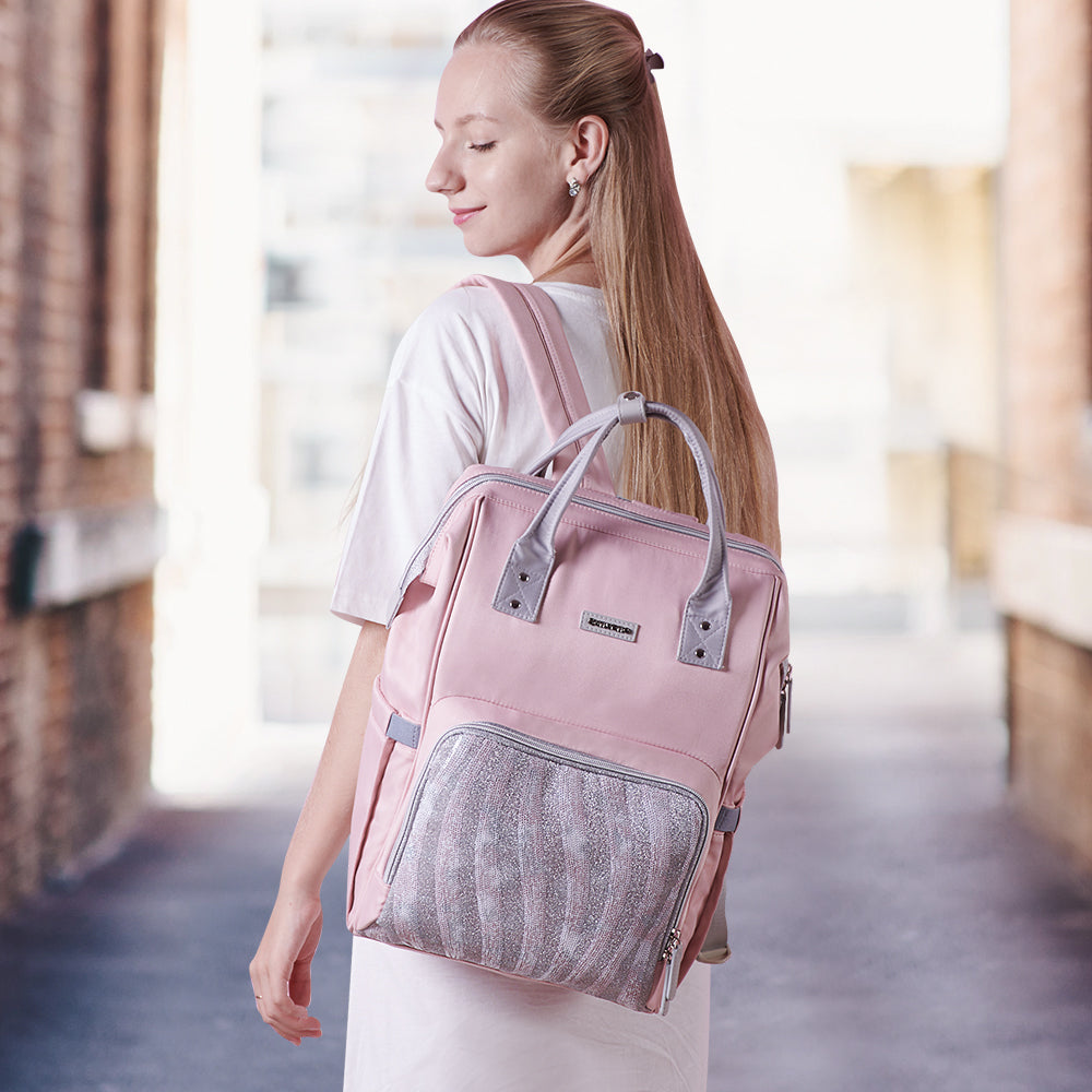 Diaper Bag - Sparkle - Pink