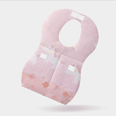 Disposable Baby Bibs - 20 pcs-Pink