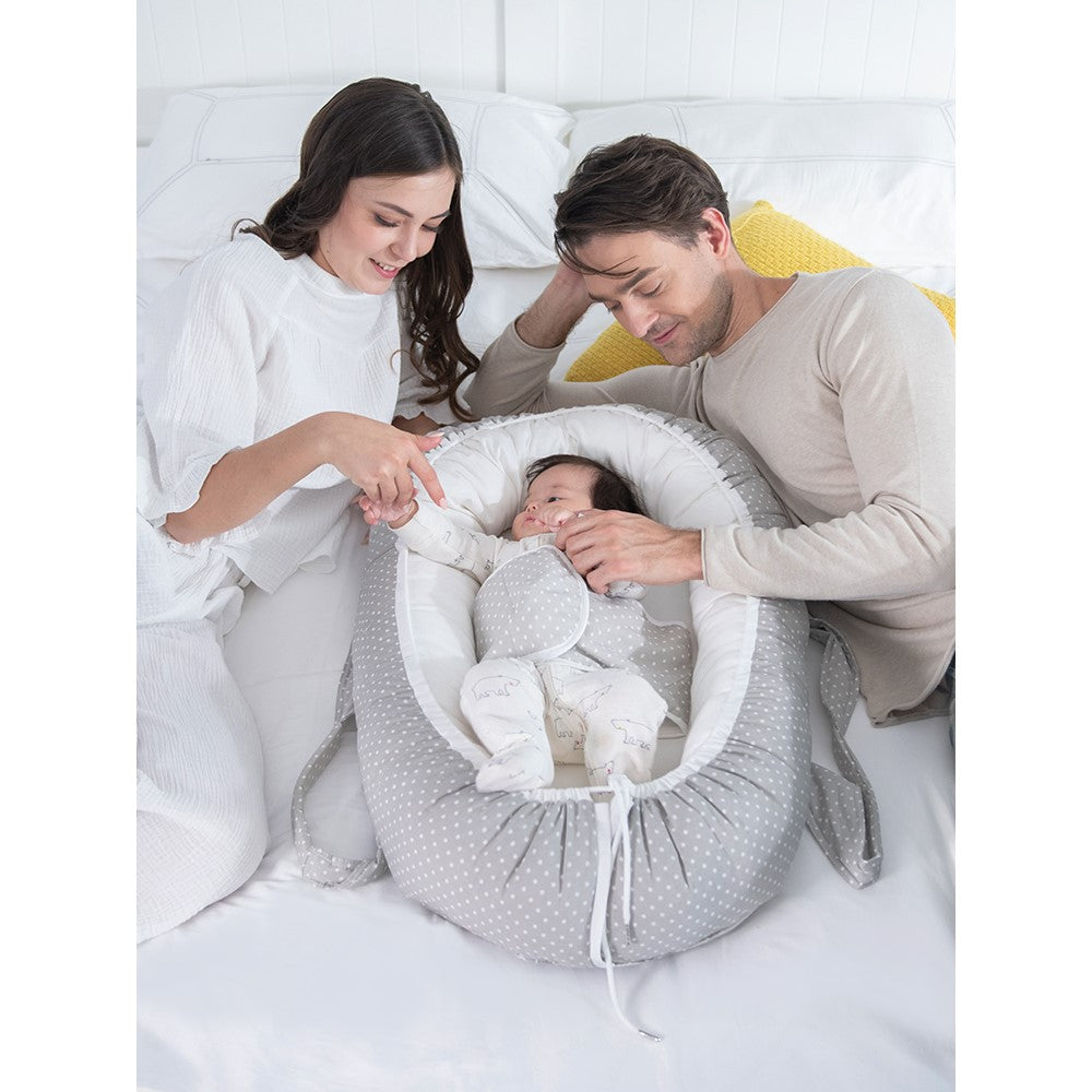 All Season Cozy Baby Nest - Grey