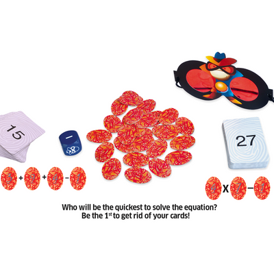 Super Math Spy Learning and Educational Board Game