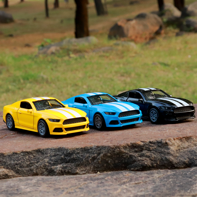 Supercar (3208) Diecast Scale Model Resembling  Mustang Shelby (1:32 Scale)- Assorted Colours