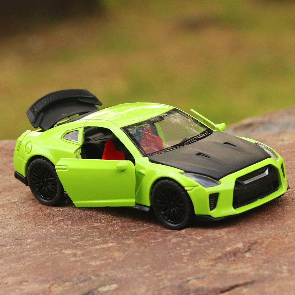 Supercar Diecast Scale Model resembling Nissan GT-R