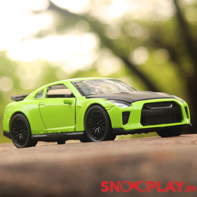 Supercar Diecast Scale Model resembling Nissan GT-R