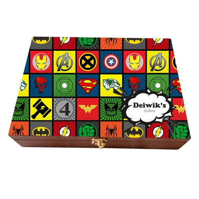 Personalised Artbox - Superhero (COD Not Available)